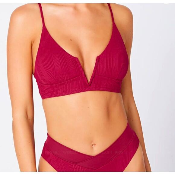 l*space Other - ✨L*Space Bikini Top Cabernet Size Medium New Siren Beach Influencer